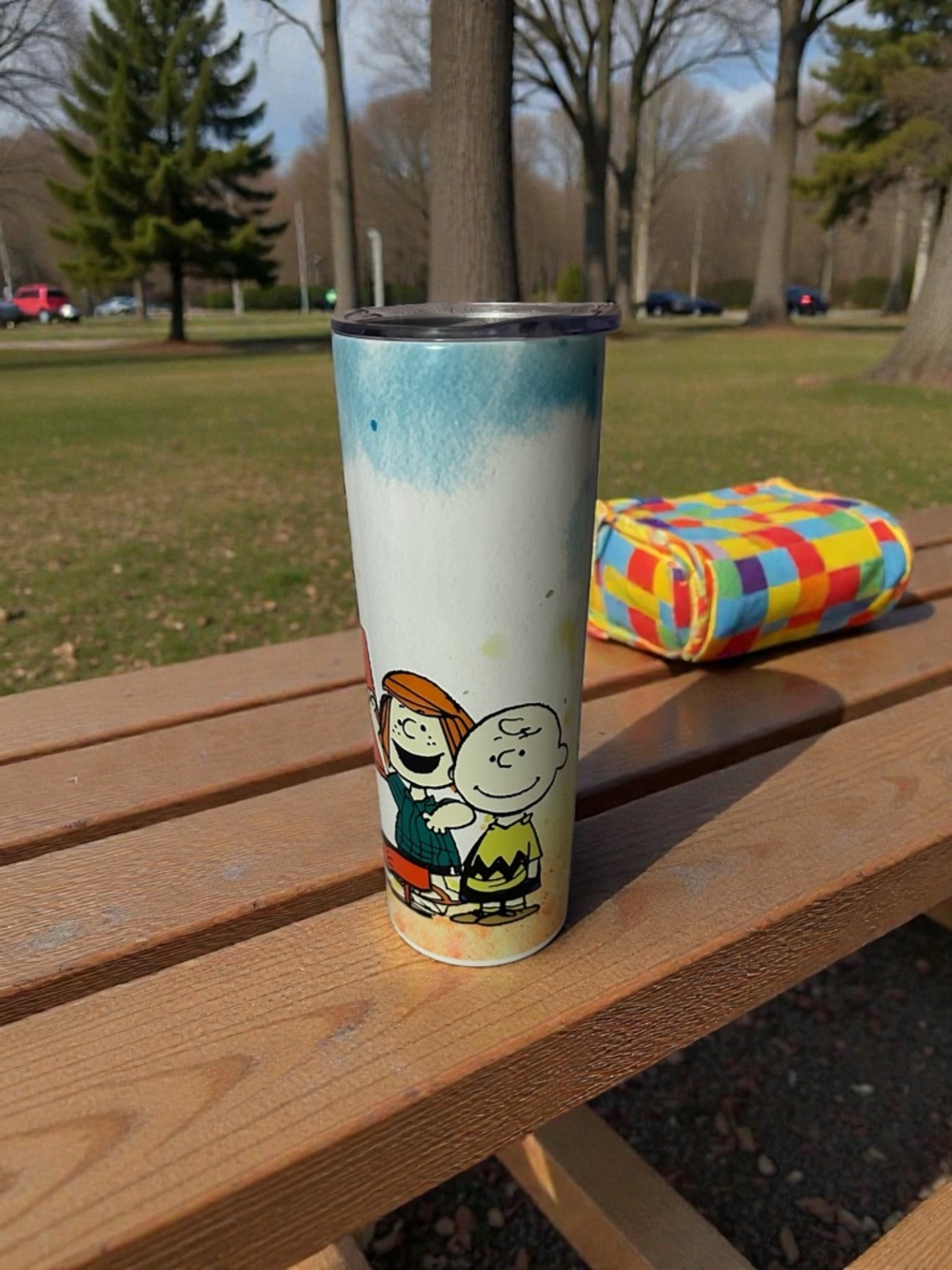 Cartoon Dog & Friends Tumbler | Cute Classic Comic Style Cup | Fan Art Drinkware - Picture 2 of 3